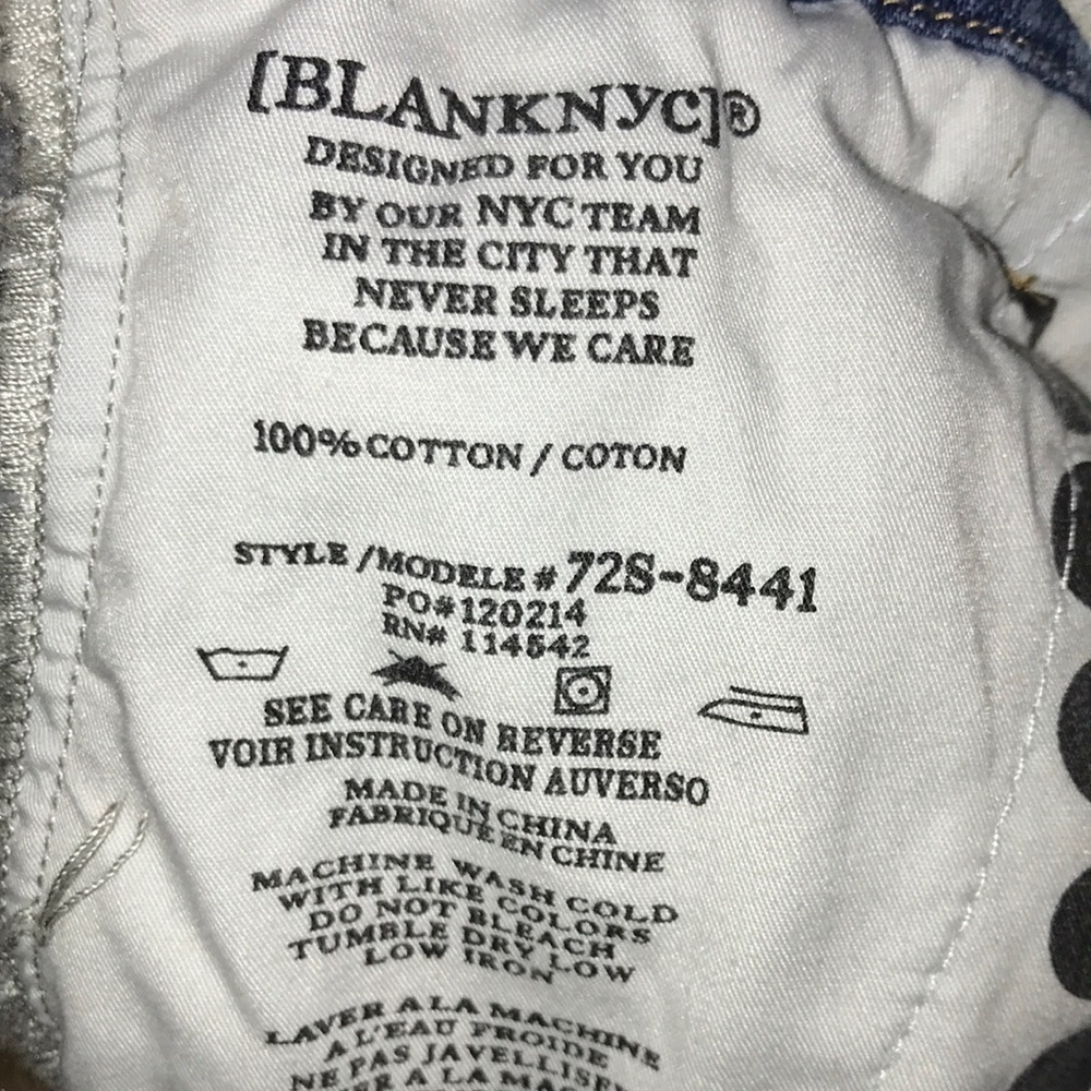 Blank NYC Light Blue Denim Romper - Picture 13 of 13